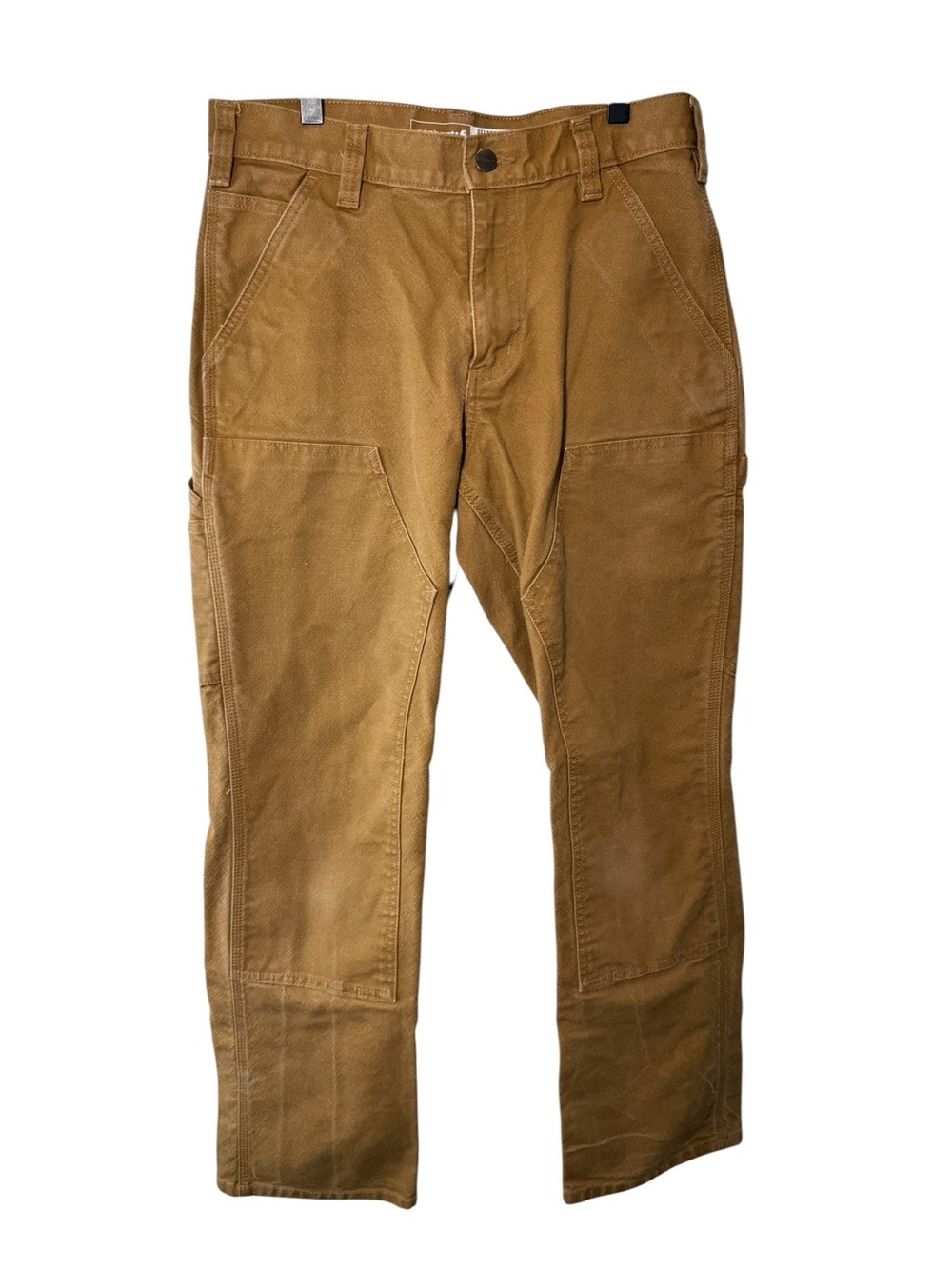 Carhartt Rugged Flex Relaxed Fit Duck Double Front Utility Work Pant Size 30